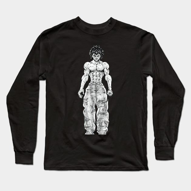 Demon time baki Long Sleeve T-Shirt by NotMixt